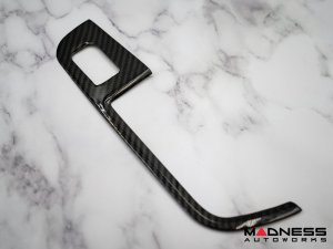 Alfa Romeo Stelvio Door Window Switch Trim Kit - Carbon Fiber - Feroce Carbon